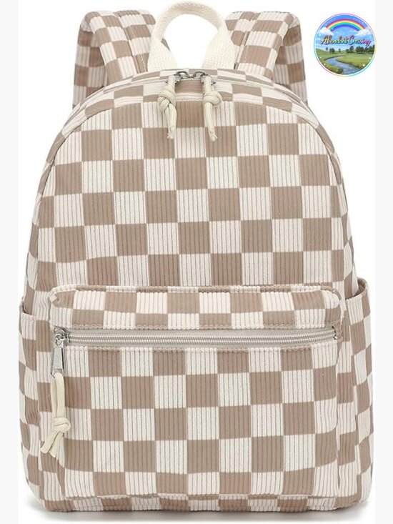 Corduroy Mini Backpack Purse Fashion Small Backpack Casual Daypack main image 6